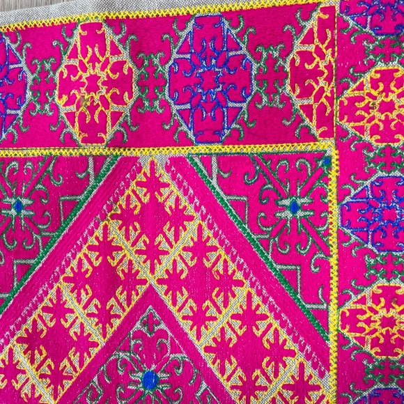 14x32 Boho Lumbar Pillow Cover - Picture 2 of 6